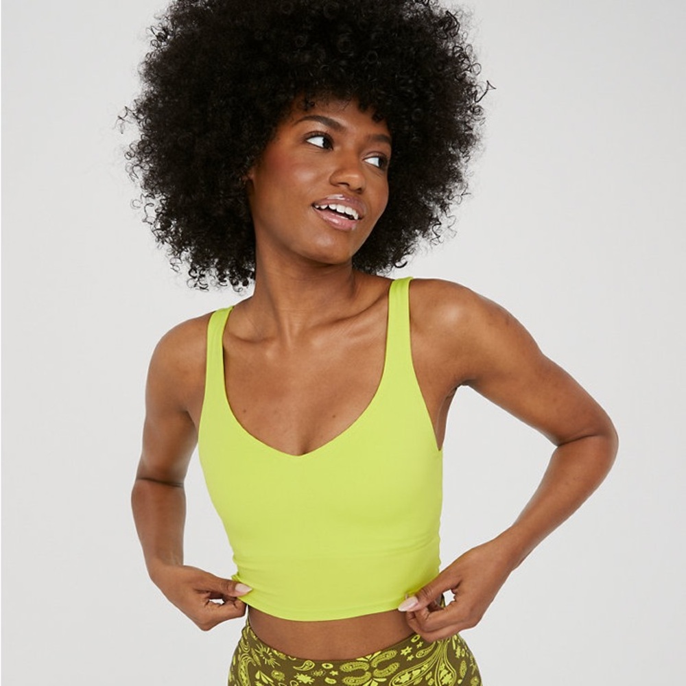 Offline Long line sports bra top